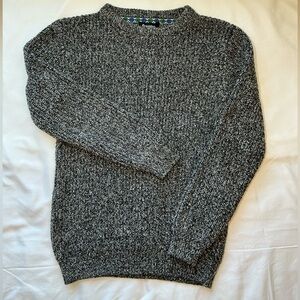 Repartee Thick knitted Crewneck Black Sweater women’s size S / M